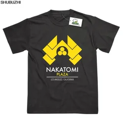 Nakatomi Plaza Inspired by Die Hard Printed T-Shirt Top Tee Cotton Humor Men Crewneck Tee Shirts Tops Tshirt Homme