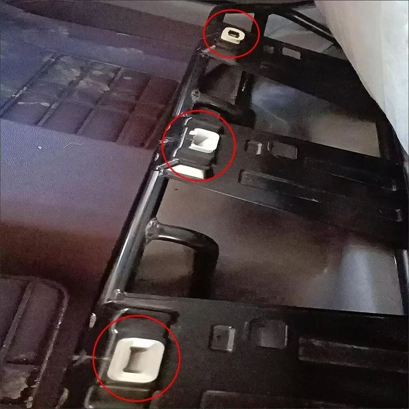 4X For Toyota Auris C-Hr Avensis Corolla Prius Car Rear Seat Cushion Clip Seat Buckle Fixing Card 244377892 72693-12080