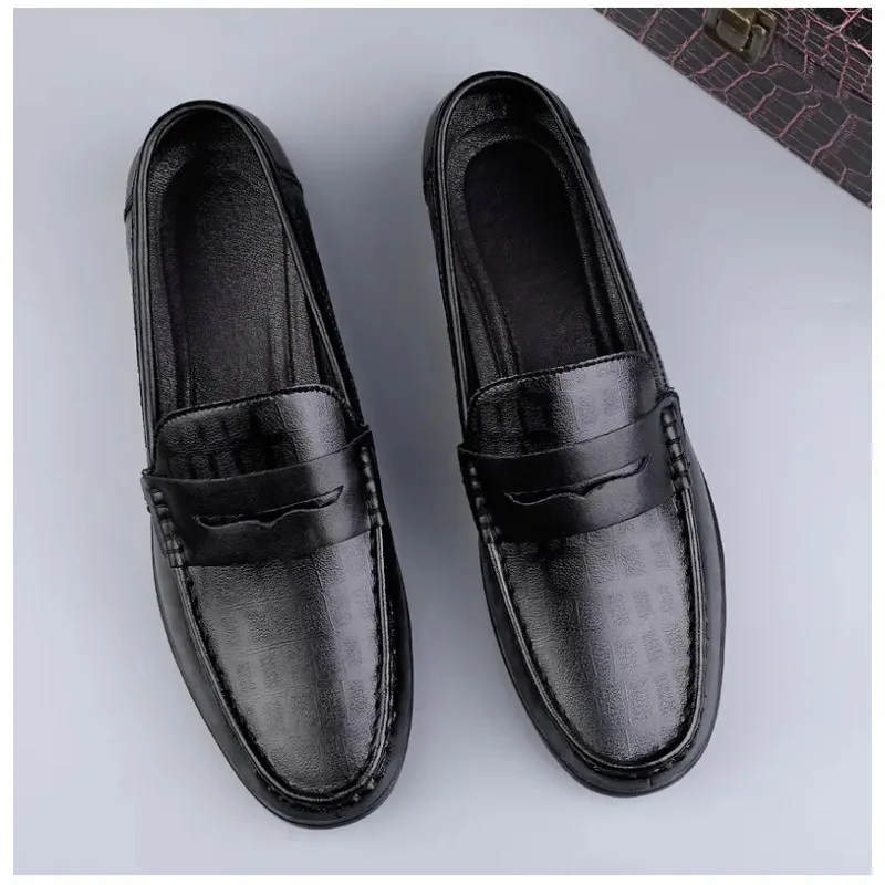 

Повседневная деловая обувь, модная классика, обувь Doudou с ленивой педалью, качественные повседневные деловые лоферы