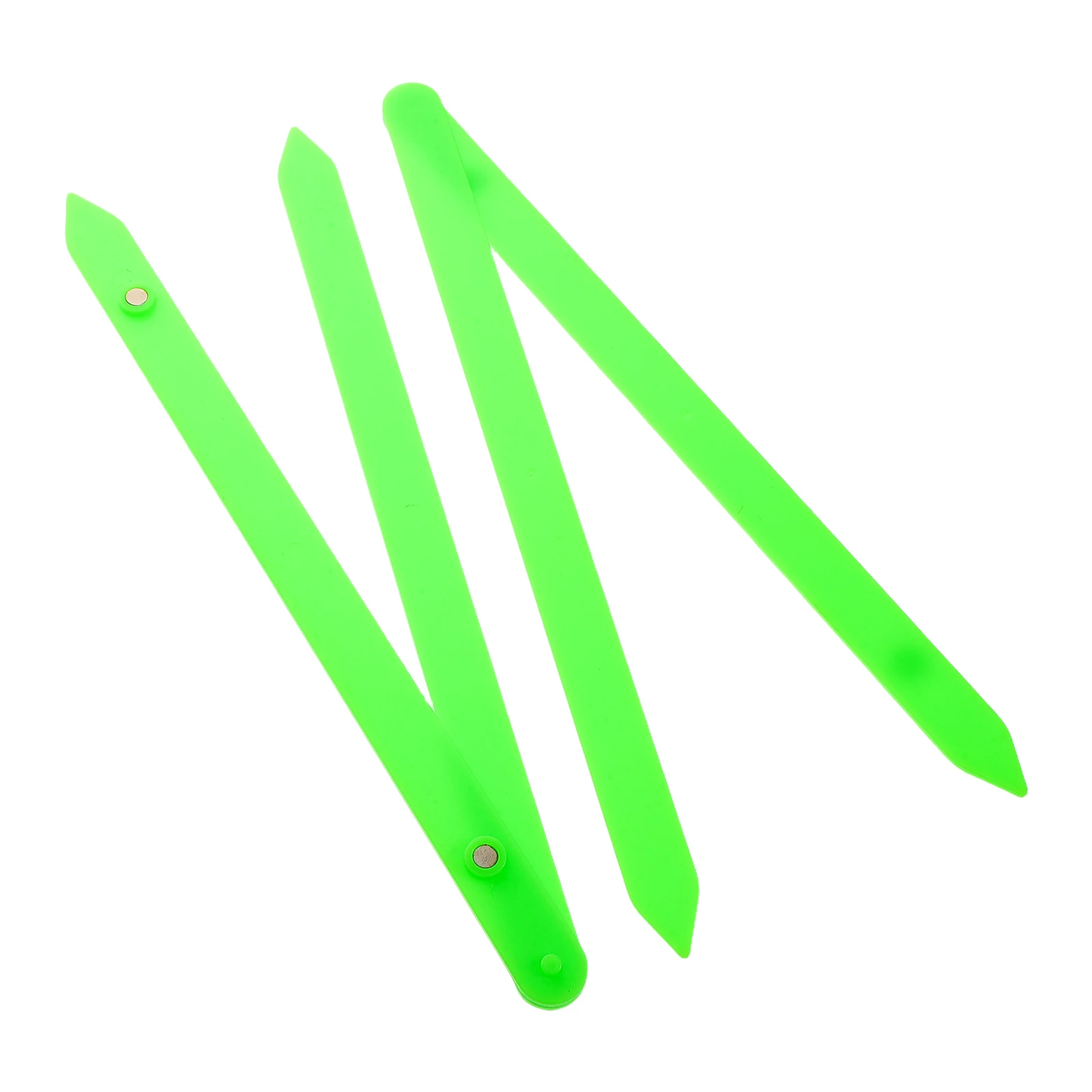 

Magnetic Angle Demonstration Calculation Toy Learning Aids Green Geometric Strips