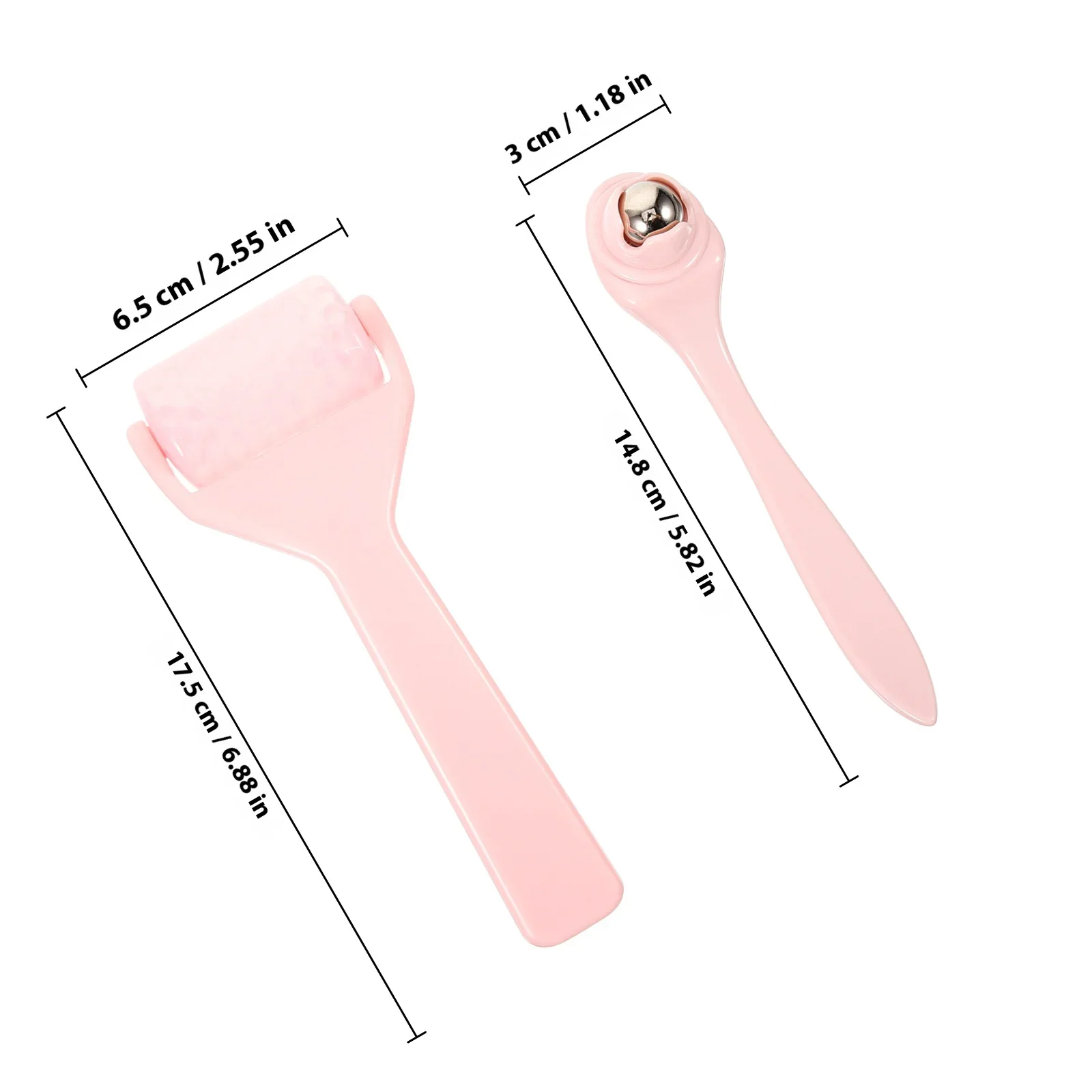 1 conjunto de massageador facial seguro e durável, rolo facial para alívio de inchaço, relaxamento, cuidados com a pele, dispositivo de beleza portátil, cores brilhantes