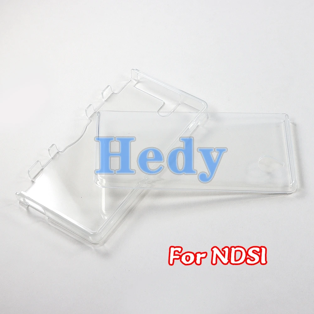 10PCS Repair For NDSL Clear Crystal Protective TPU Case Cover Hard Shell Skin For NDSI Protector Housing Cover Soft Case