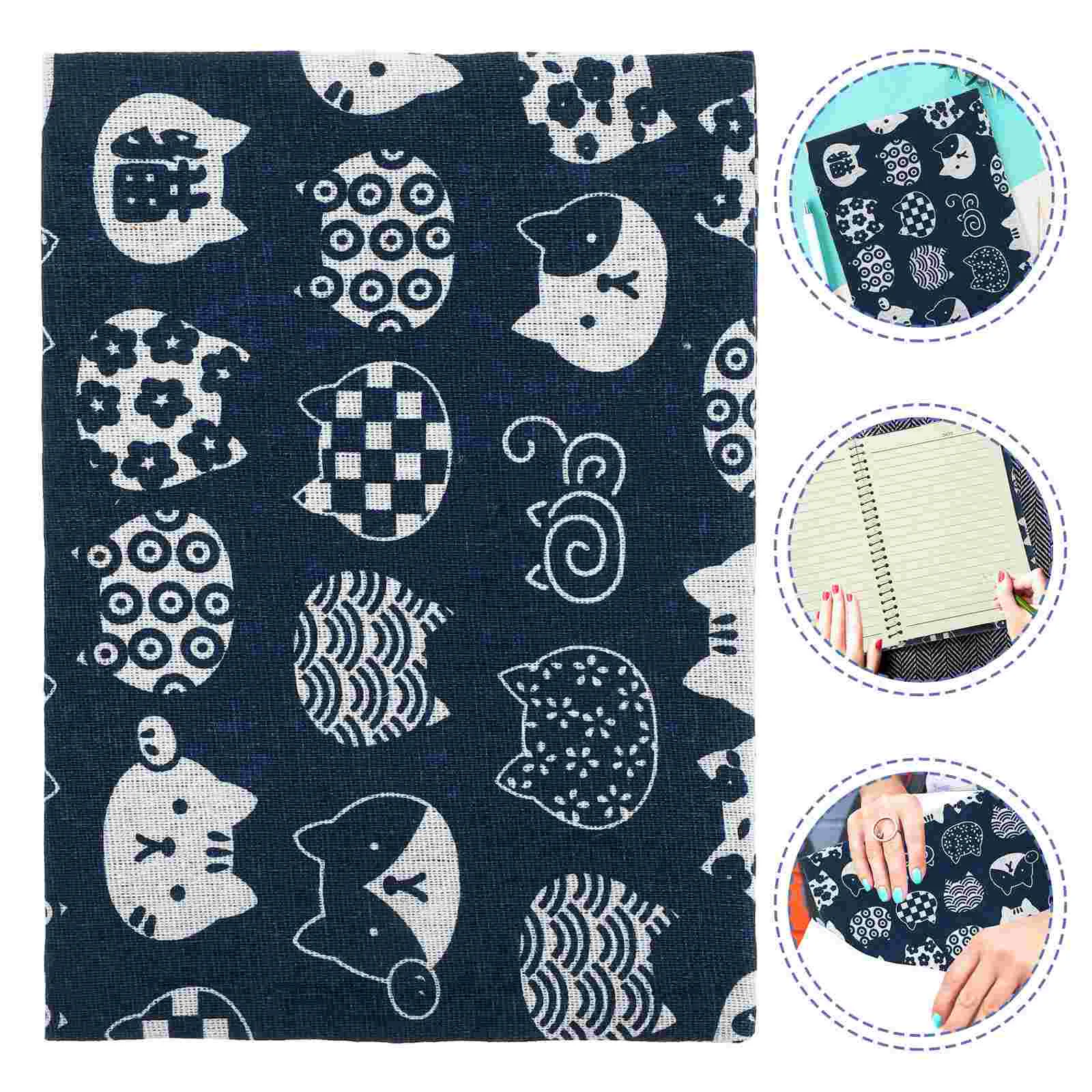 Ledger Protective Cover Book Protector Decor Delicate Cloth Sleeve Japanese-style for Lovers