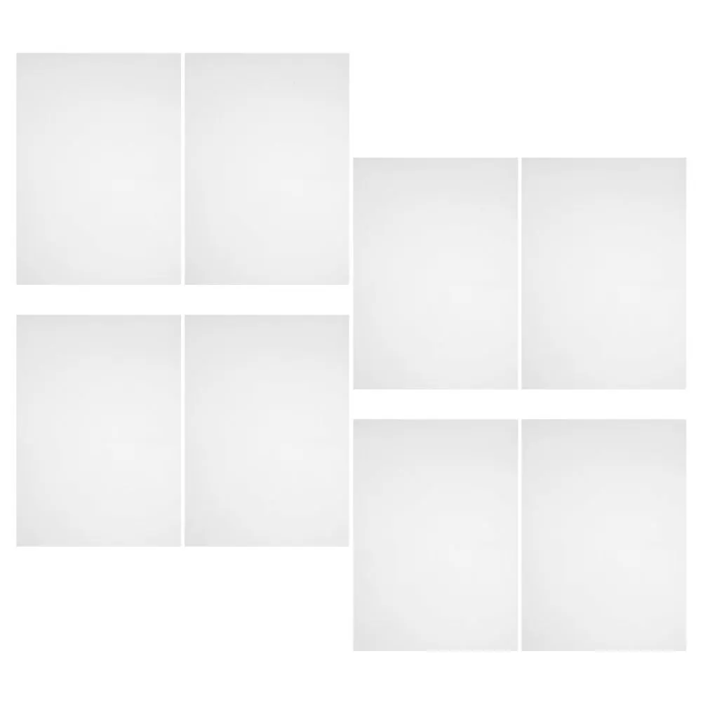 

8pcs Pvc Photo Films Lighting Gel Filter Sheets Light Diffuser Films For Photography Studio Color Correction Filters Plastic