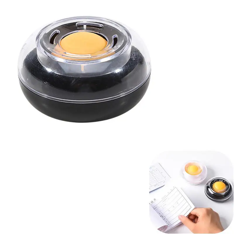 

Supermarket Office Casher Round Case Finger Wet Device Money Counting Tool Accounting Wet Hand Device Finger Wetted Tool