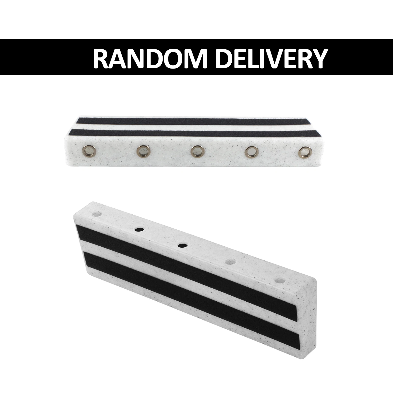 Rockhouse RPB-3 Small Portable Guitar Effect Pedal Board Lightweight Engineering Plastic with Linking Tapes