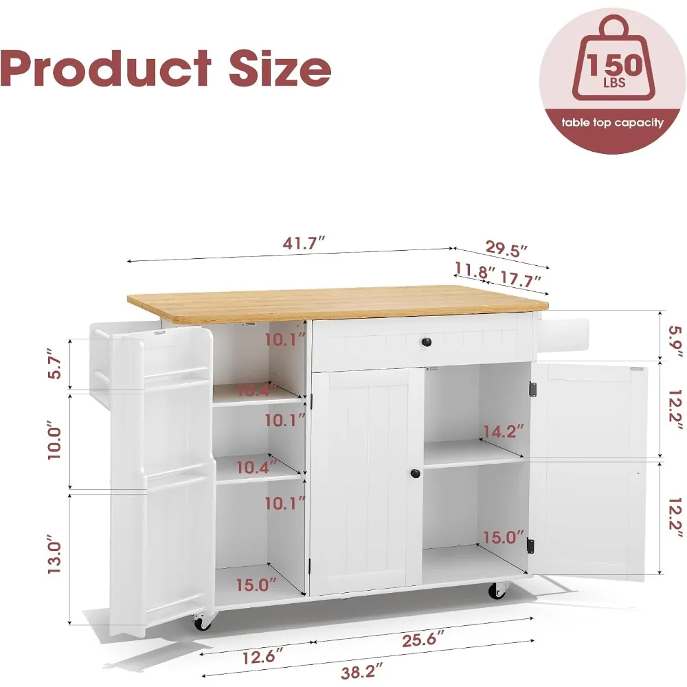 Rolling Kitchen Island 3