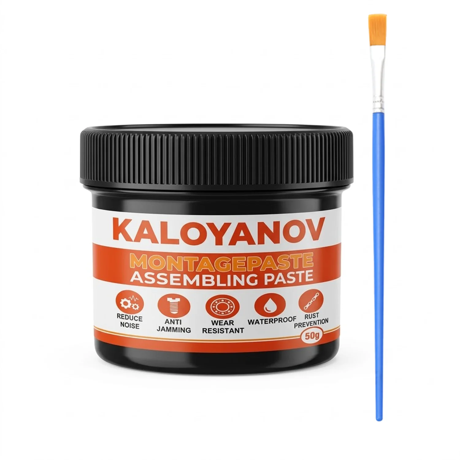 AliExpress NONE Kaloyanov Montagepaste Assembling Paste with Brush Anti-Seize Waterproof Lubricant Grease for Bicycle MTB E-bike Car Rust Proof