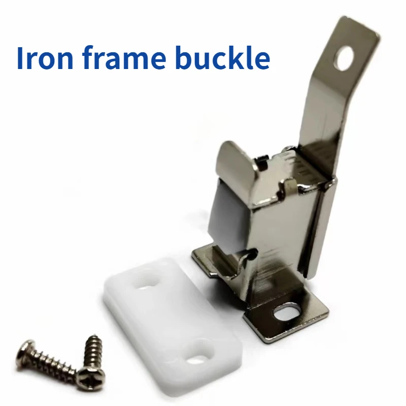 

2PCS Metal Rack Buckle Positioning Buckle Clamp Fixture Testing Rack Accessories