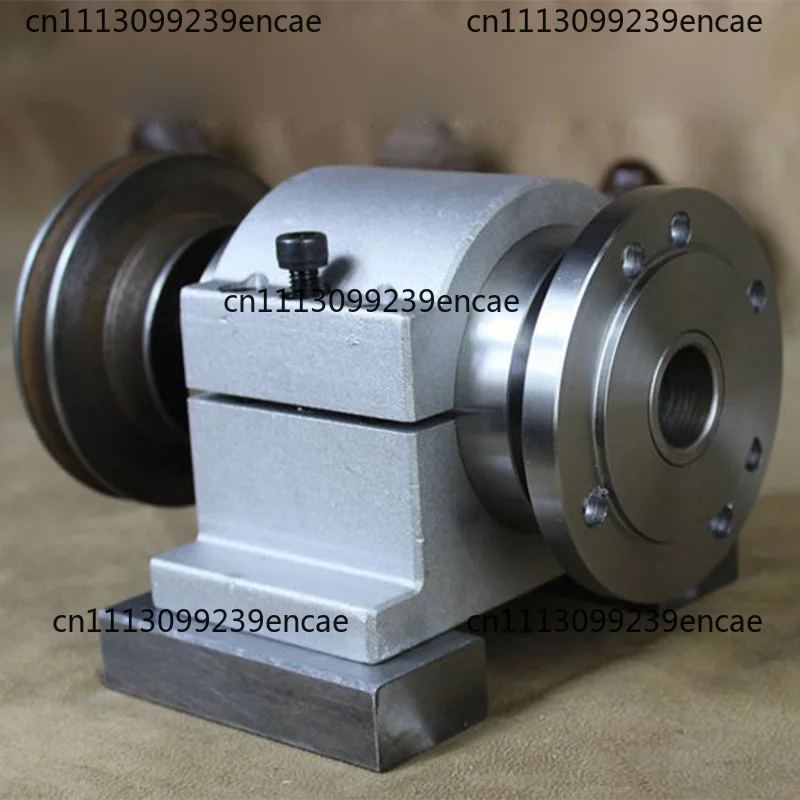 Suitable for 125/160 H-R-B bearing lathe spindle, high-strength lathe spindle assembly, cast aluminum standard spindle tool