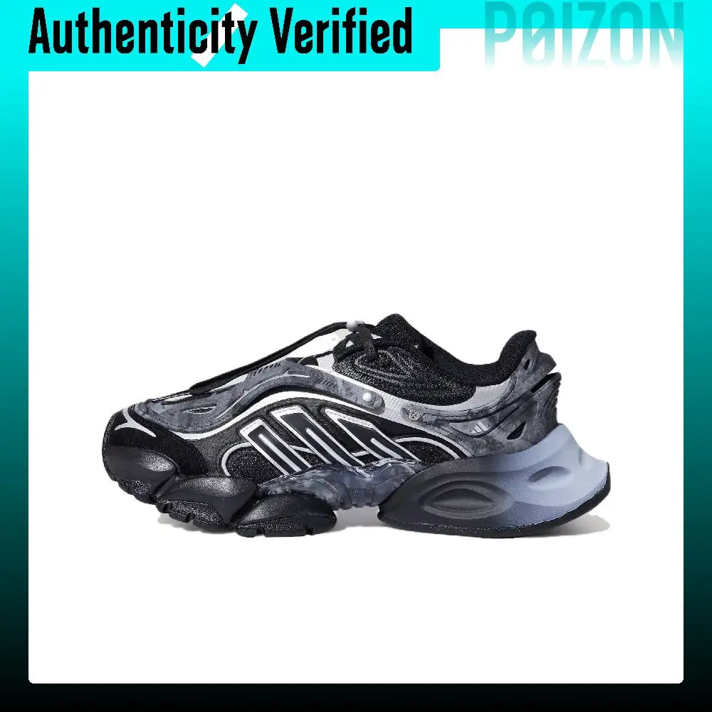 Adidas XLG RUNNER DELUXE 2.0 Chunky Sneakers Unisex Low-top Black/Carbon Black/Dark Silver Metal LM5368