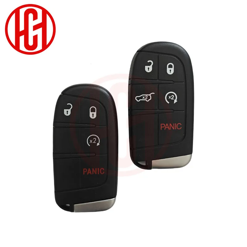 Replacement 5 Buttons Smart Remote Car Key M3N40821302 Fob 433MHz2/3/4/5Buttons For Jeep Grand Cherokee 2013-2018 Remote Car Key
