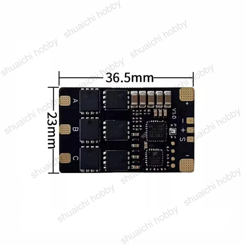 1 szt. Bezszczotkowy ESC 2-6S 50A z Firmware AM32 Regulator prędkości obsługi sygnału PWM DSHOT 300/600 dla puszczania samolotów drona samolotu RC