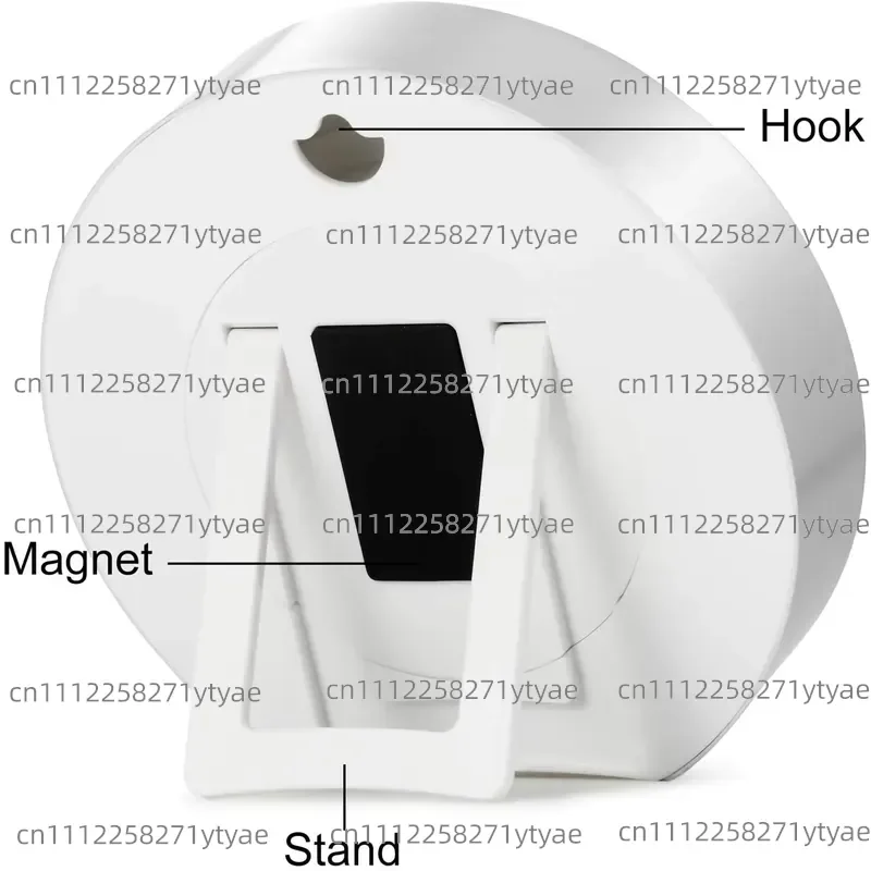 Round Mechanical Countdown Timer, Classroom Visual Timer