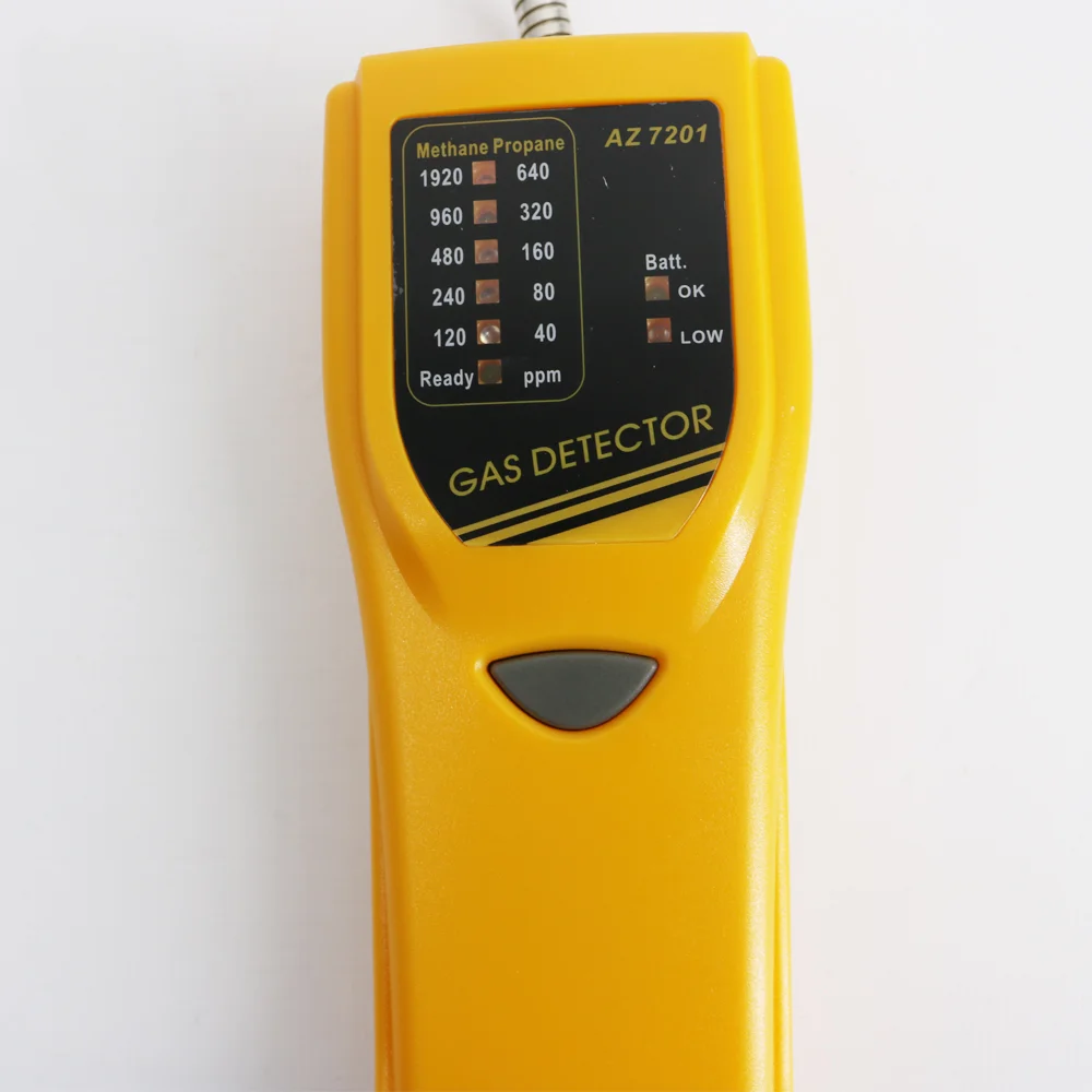 AZ7201 Portable Methane Propane Gas Leak Detector Gas Detector CH4 Gas Leakage Meter