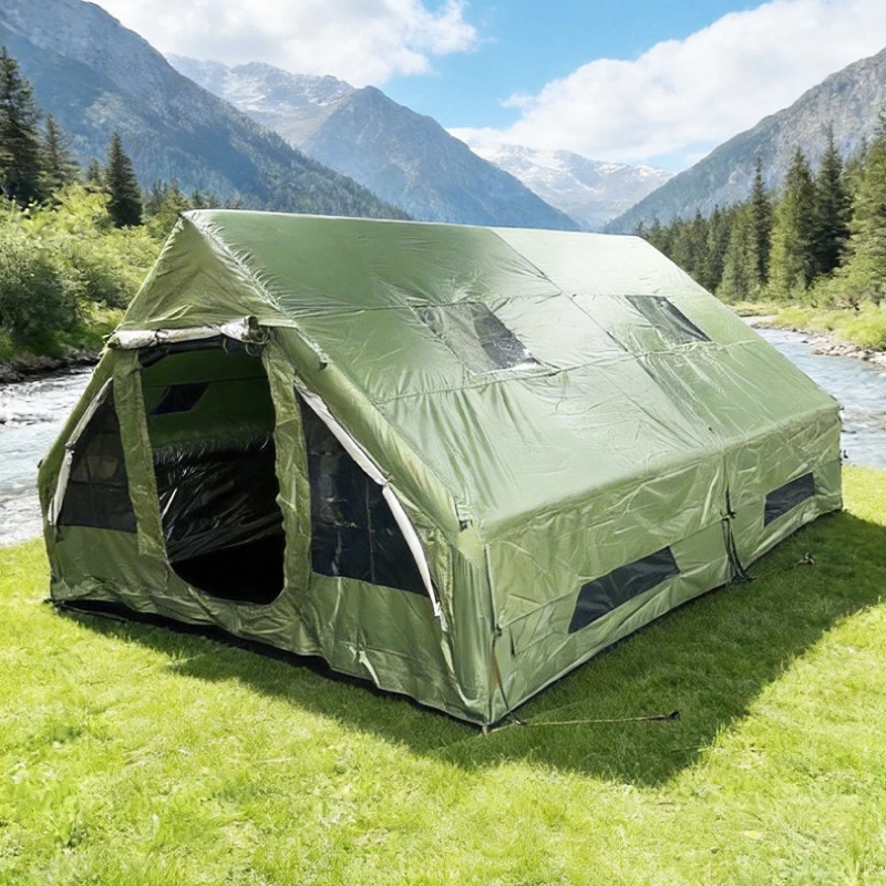 

Outdoor Inflatable Tent Portable Waterproof No Need Setup Windproof Oxford Cloth Naturehike Tents Camping Sun Protection Tents