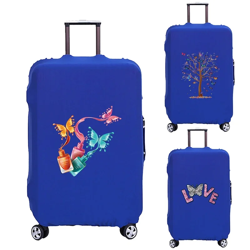 

Butterfly Print Travel Essentials Luggage Cover for Traveling Accessories Trolley Protector Suitcase Case Dust Protective Covers