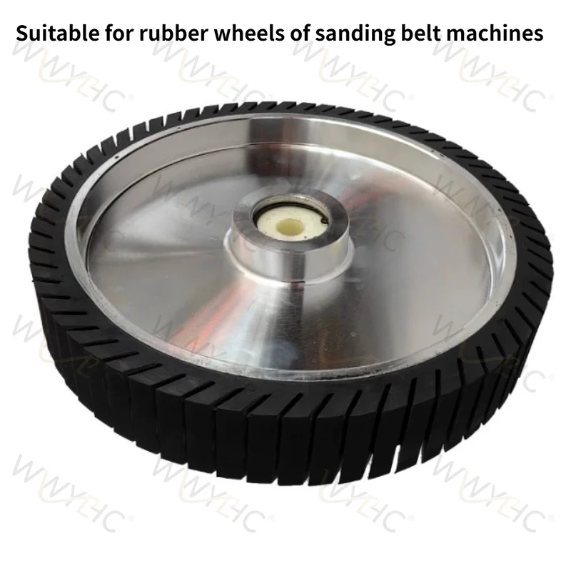 Belt Sander Rubber Contact Wheel Wear Resistant Polishing Disc Suitable For Stainless Steel Furniture Grinding Processing