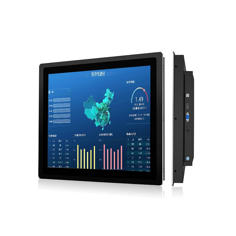 17 18.5 19 21.5 23.6 Inch Panel PC Touch Screen All In One Embedded Industrial Computer Wall Mounted