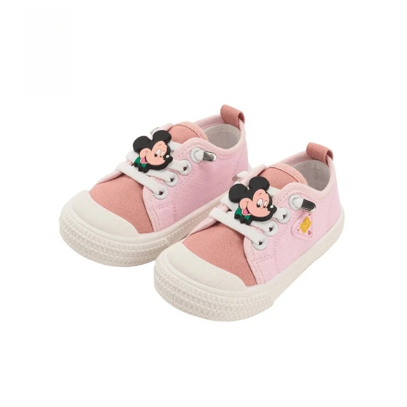 

Disney Classmate Mickey Soft Sole Baby Toddler Shoes Children's Canvas Shoes Kindergarten Indoor Shoes