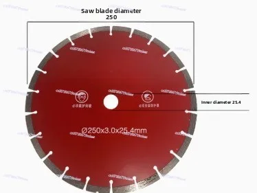 

Circular Saw Blades 156/180/300/350/410/420mm Slotting Machine Saw Blade for Diamond Concrete Walls Cutting Machine Accessories
