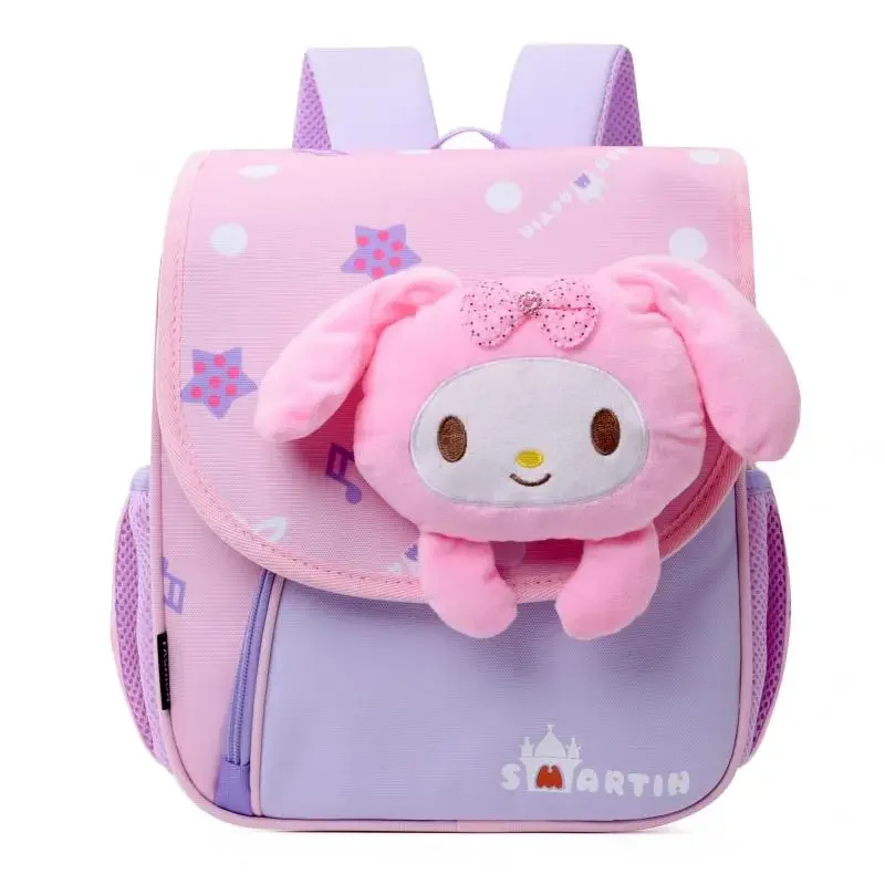 حقيبة ظهر للأطفال حقيبة مدرسية صغيرة كرتونية لطيفة للأولاد والبنات حقيبة ظهر على شكل شخصية أنيمي حقيبة مدرسية للأطفال من قماش أكسفورد قابلة للتنفس
