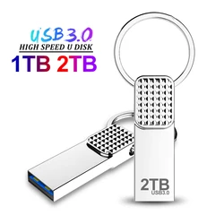 고속 USB 3.0 펜 드라이브, 1TB 금속 Cle USB 플래시 드라이브, 512GB 펜드라이브, 휴대용 SSD 메모리 USB 스틱 선물, 무료 배송