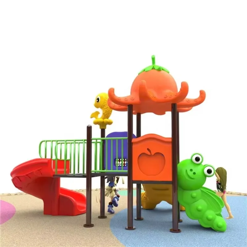 YTYIN combinación prefabricada tobogán para parque infantil juegos de columpios pequeños equipo de parque infantil importador Vietnam al aire libre niños residencial para Ki