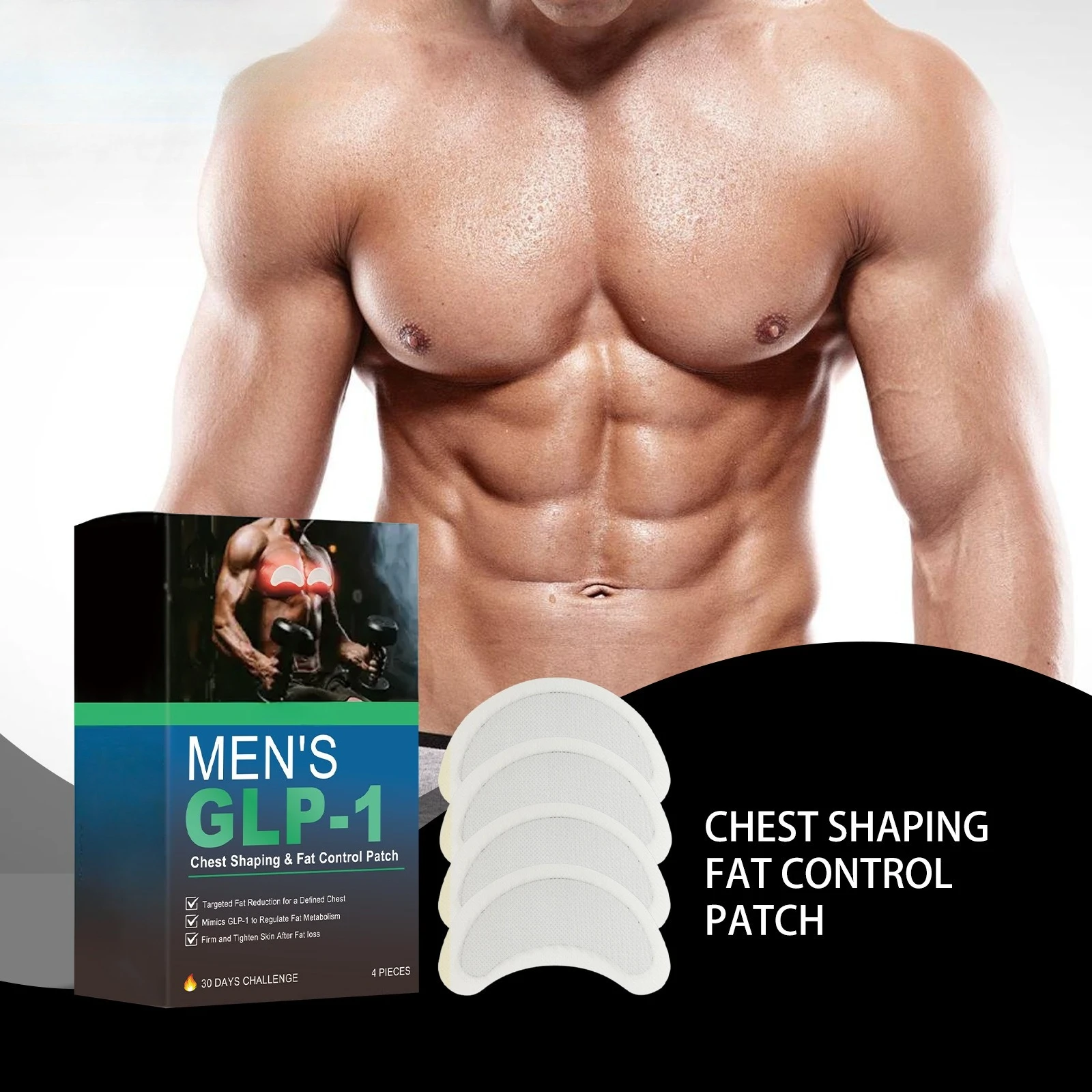 4PATCHES 99% of examples achieve desired body contour within one month