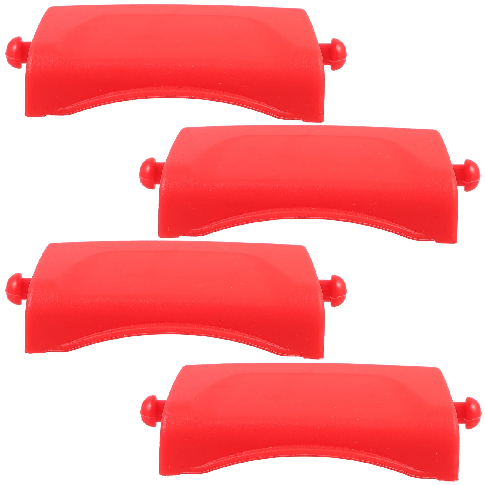 4 Pcs Motorcycle Accessories Tail Box Buckle Trunk Latches for Motorbike Pak Red Part