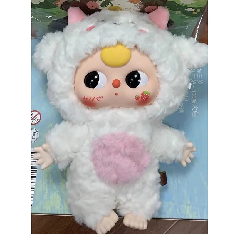 Neue echte Blind Box Baby drei 400 % Serie Plüsch Mystery Box trendige Spielzeug Ornament süße Vinyl Puppe Mystery Box Kinder Geschenk