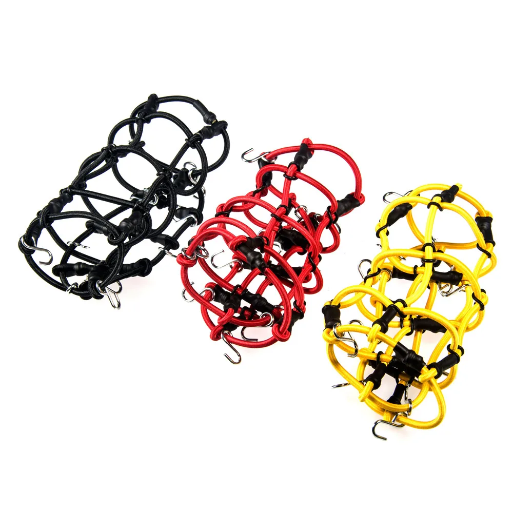 MIBIDAO DIY Bicycle Model  RC Car Luggage Rack Net Simulated Decoration Tools Accessories for 1/10 RC Crawler Axial SCX10