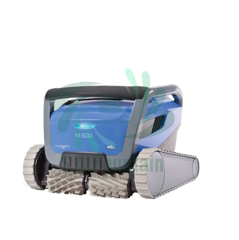 High Quality Modern Automatic Pool Cleaning Robot Outdoor Plastic Pool Cleaner Accessories Blue and White ROHS