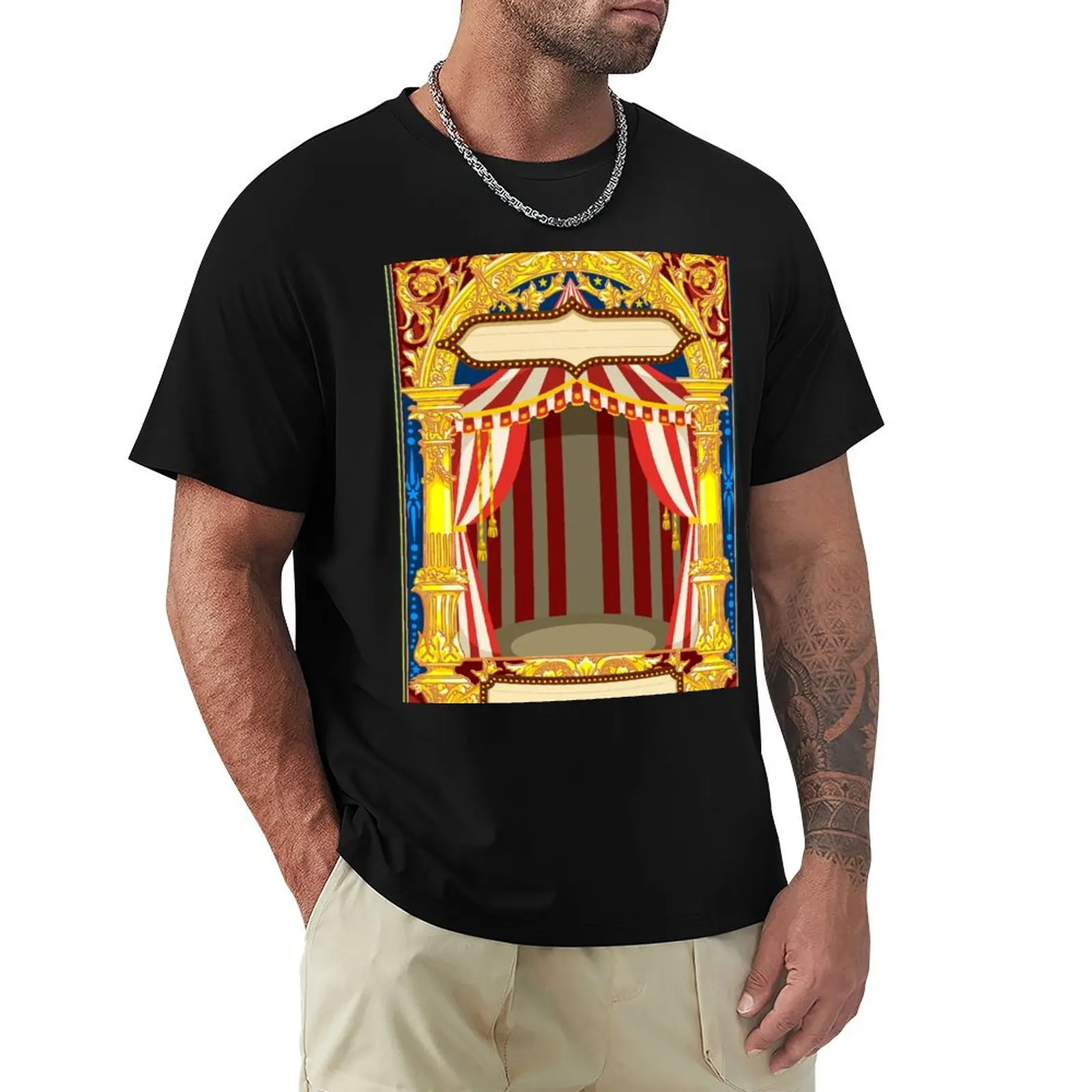 Carnival Circus Template T-Shirt Holiday Party Tee Shirt
