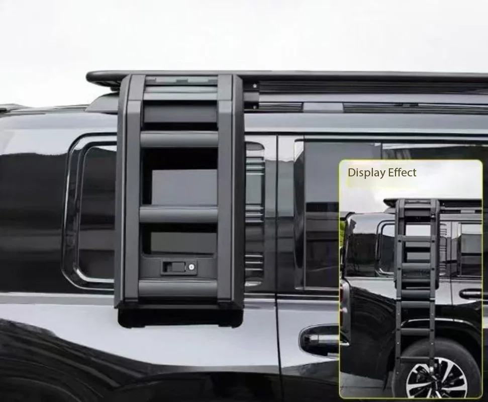 For Great Wall Haval H9 Side Ladder Roof Racks High Quality Black Side Box Side Ladder For Haval H9 Accessories 2026