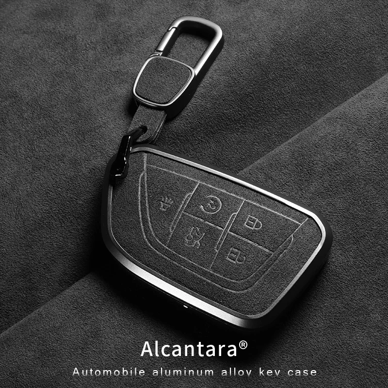 Car Key Cover Case For Cadillac CT6 XT4 XT5 XT6 XTS CT4 CT5 ATS-L ATS-L 28T Protect Shell Holder Keychain Fob Accessories