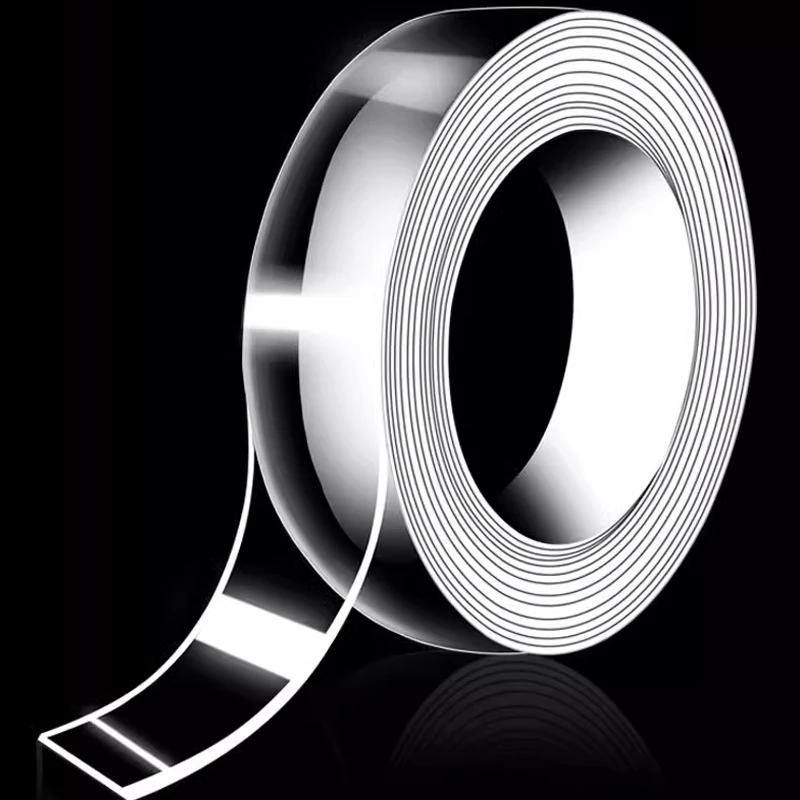 Nano Double-Sided Tape Non-Trace Hook Adhesive Acrylic Double-Sided Tape Transparent Tape Water Proof Nano Adhesive