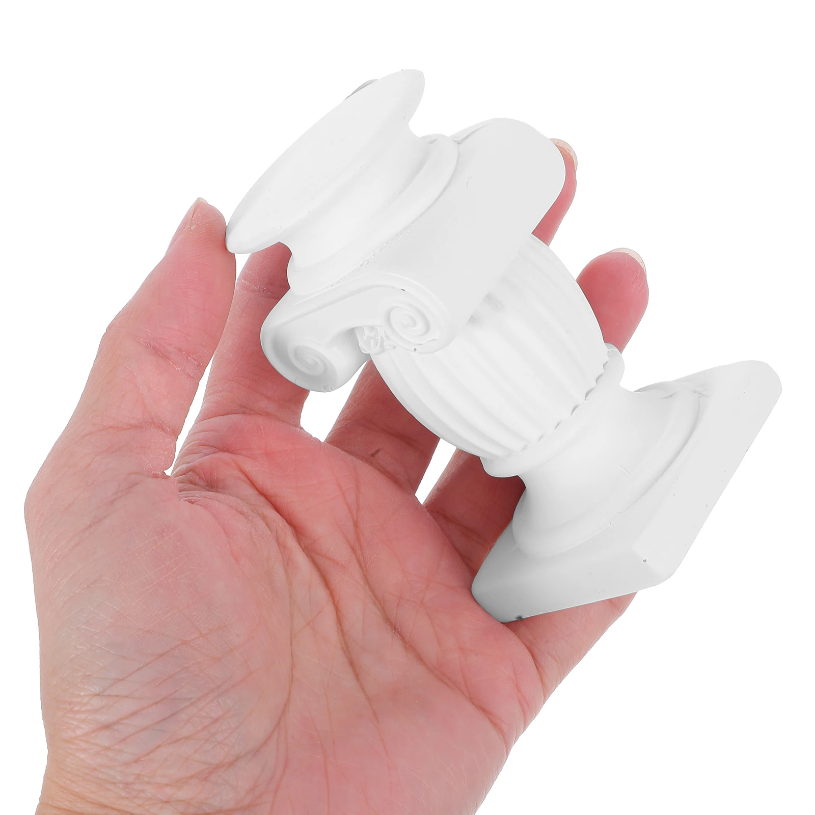 

2pcs Roman Column Decoration Mini Resin Pillars Nordic Style For Home Wedding Tabletop Decor Centerpieces Micro Landscape