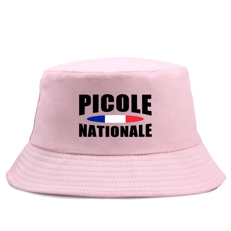 Summer Reversible Bob Unisex Adult Picole Nationale Pattern Fisherman Cap Apero Festival Casual Vacation UV Sun Beach Panama Hat - view 3
