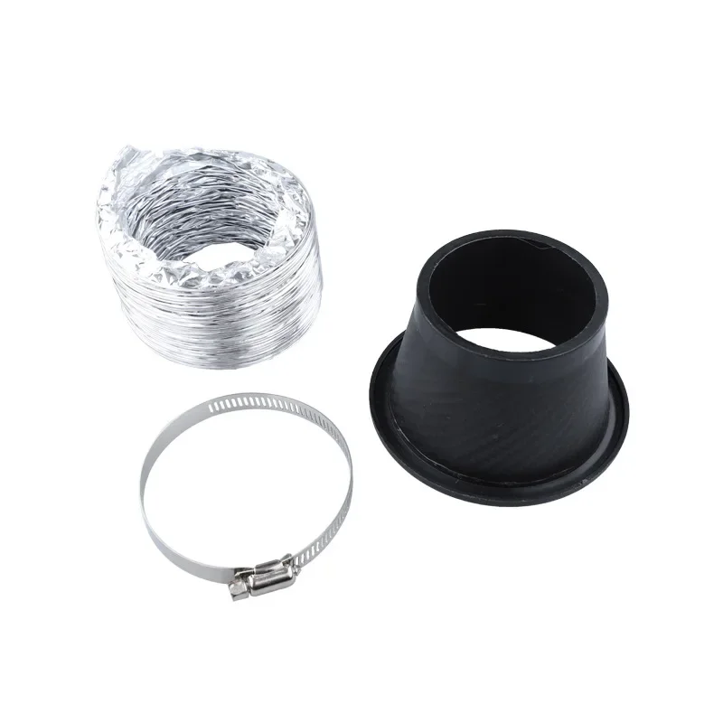 العالمي سيارة المصد الأمامي القبول الهواء توربو أنابيب دخول الهواء عدة ABS التوربينات مدخل عدة الأنابيب قمع الهواء ألياف الكربون نظرة