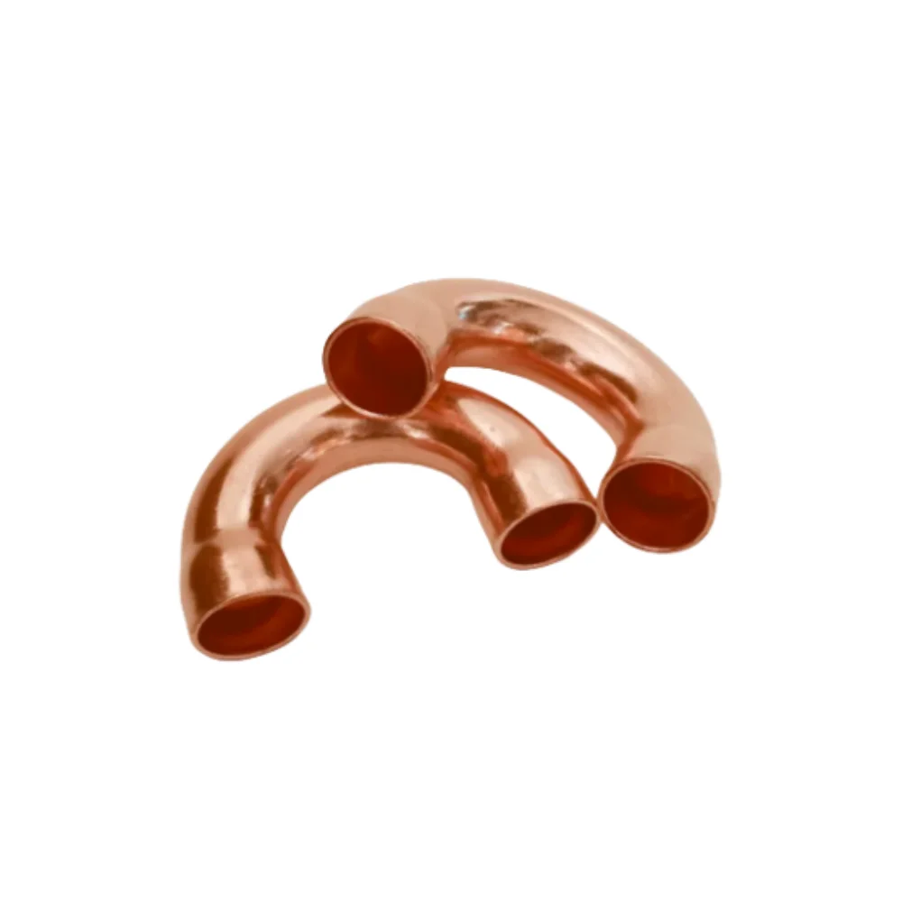 

25.4x1.0x76mm 180 Degree Return Bend Copper End Feed Plumbing Pipe Fitting for gas water oil