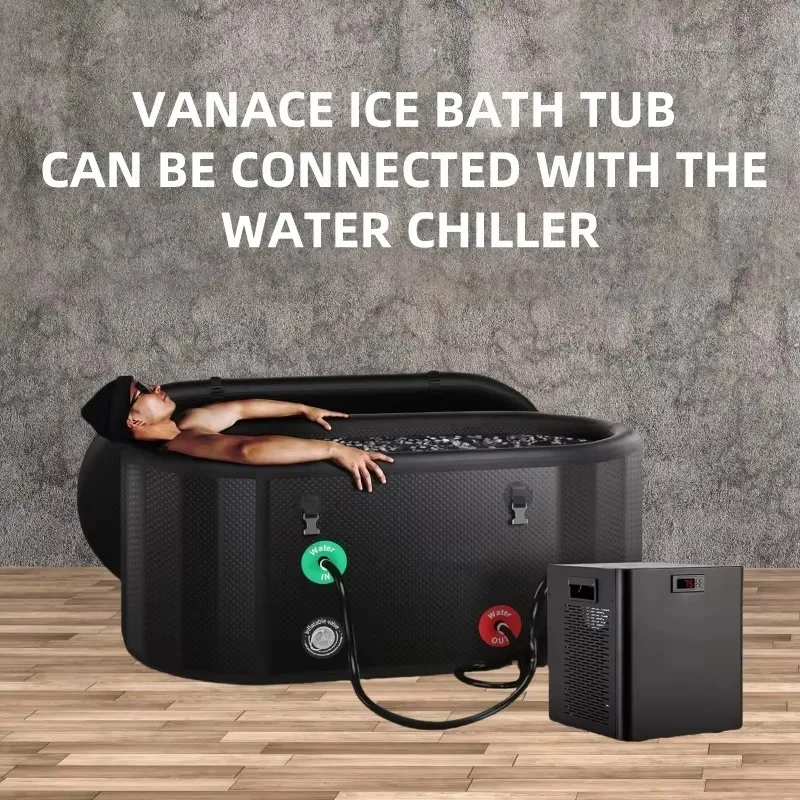 Xiangyin настраиваемый логотип с принтом портативный ПВХ надувной бассейн для ледяной ванны для взрослых спортсменов восстановление воды ледяной душ на открытом воздухе