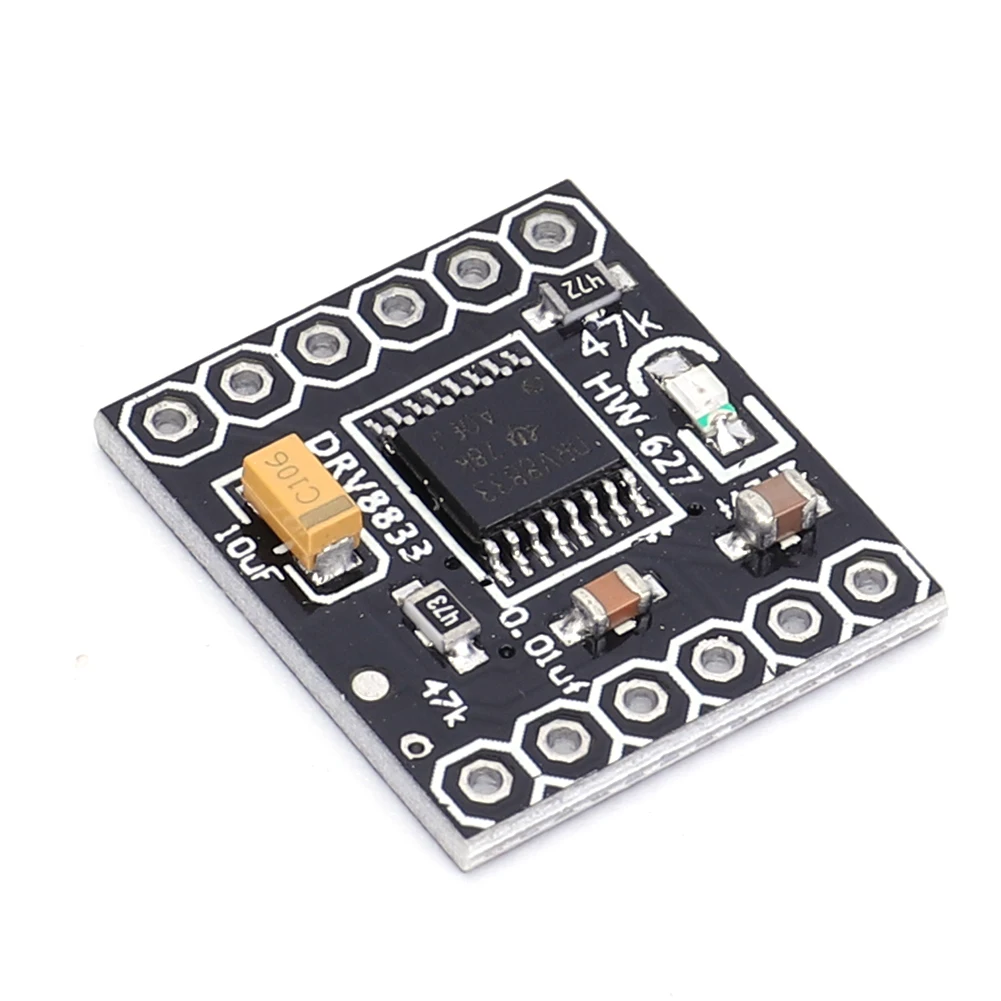 1-10pcs DRV8833 Motor Drive Module 1.5A Dual H Bridge DC Gear Motor Driver 6 Pin Silent Stepper Controller Board for Arduino