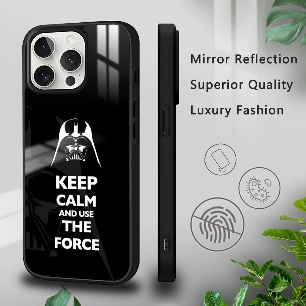 Cool S-star W-wars Phone Case For iPhone 16 15 14 13 12 11 Pro Xs Max Mini Plus Celulares Hard Funda