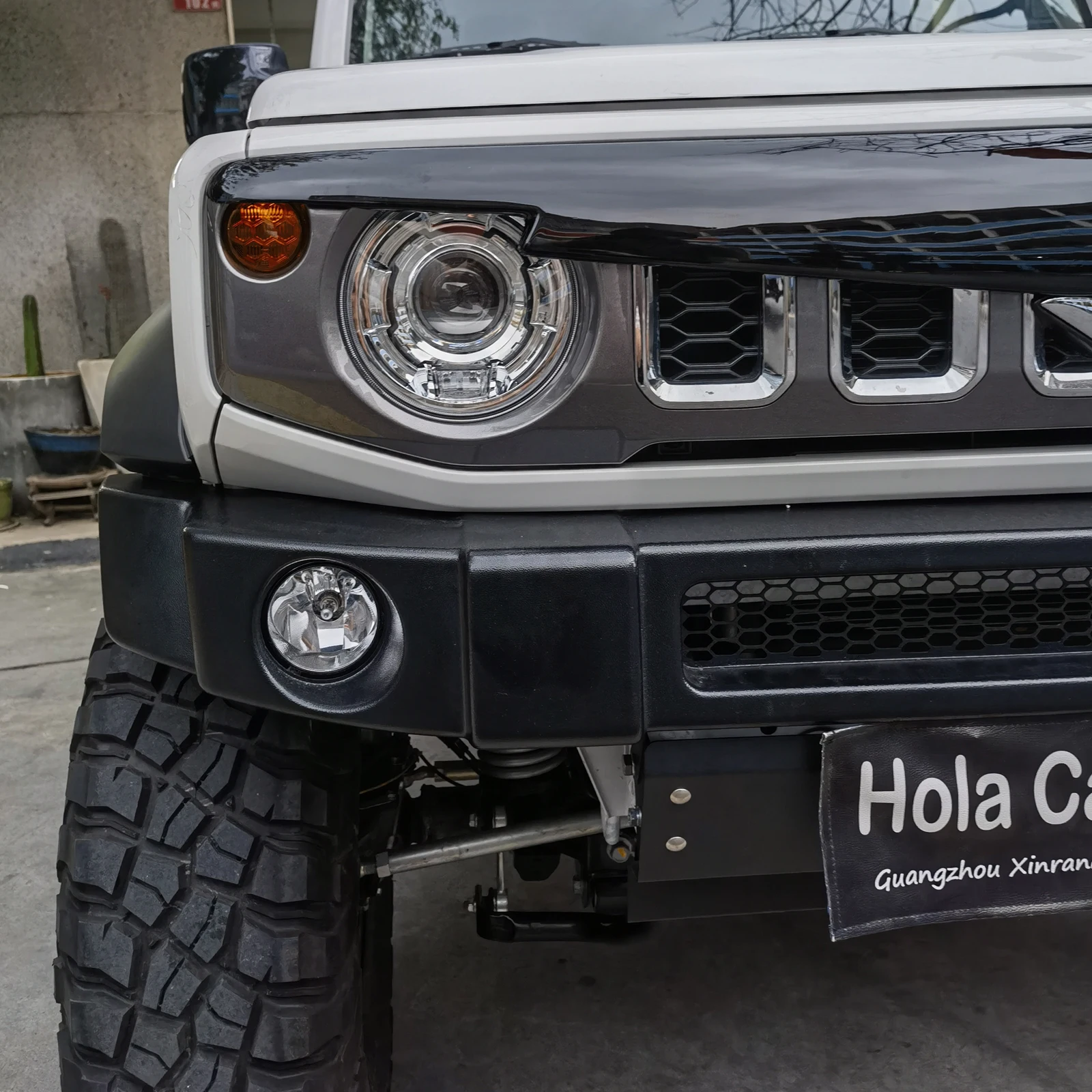 Front Bumper Plastic with Aluminum Narrow Front Bumper For Suzuki