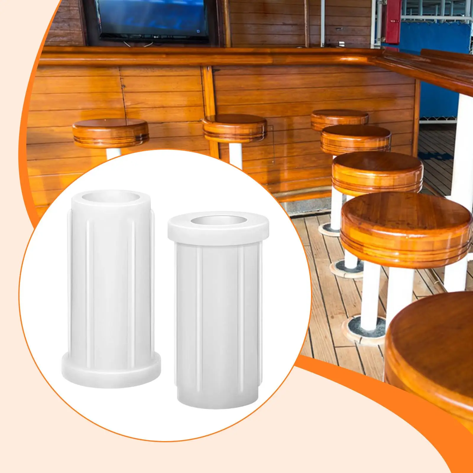 Pin Boat Seat Bushing Marine Accessories Smooth Rotating Seat Pedestal for Shipyard Replacement