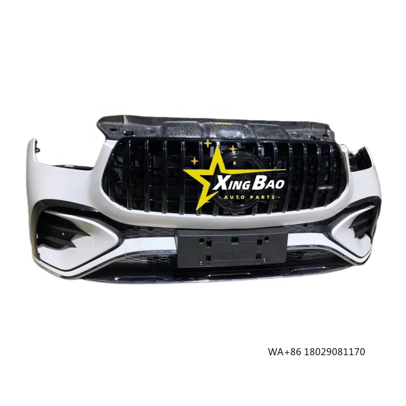 

Original Used Front Car Bumper Grille Bodykit for Mercedes Benz GLE Class 450 166 Front Face Bumper Assembly Accessories Gls450