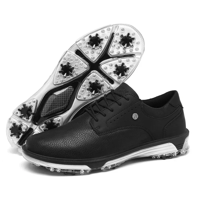 Tênis de golfe respiráveis para homens, Calçado de golfe ao ar livre, Caminhada Sport Caddie Shoe, Sapatos esportivos