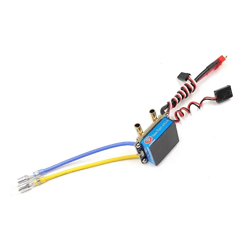 FATJAY sin escobillas 2-4S 480A ESC refrigeración por agua controlador electrónico de velocidad unidireccional bidireccional 5V 3A BEC para barcos RC