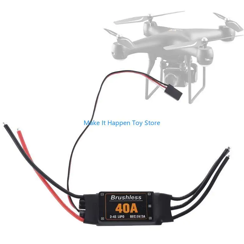 

28EC 40A Electronic Speed Controller RC Part & Accs for Drone Motor Replaceable Spare